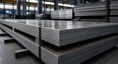 Coated flat steel sheet prepared for industrial supply